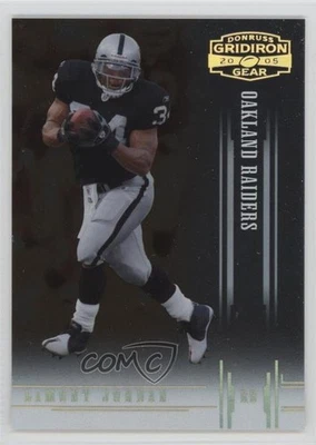 2005 Donruss Gridiron Gear Gold /100 LaMont Jordan #65 - Image 1 of 2
