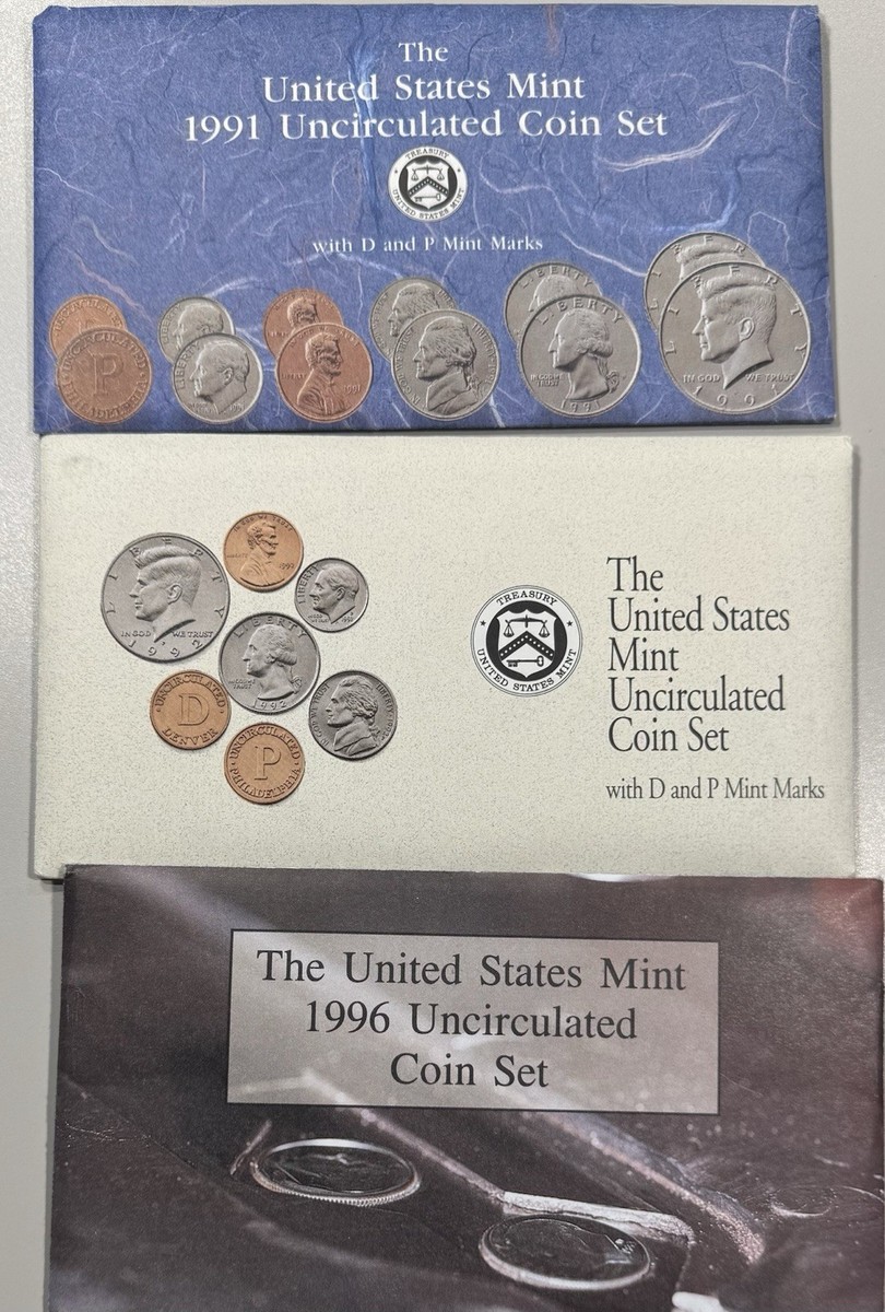 1996年 アメリカ合衆国 コインセット Yahoo!オークション -「1996年コイン」(北アメリカ) (世界)の