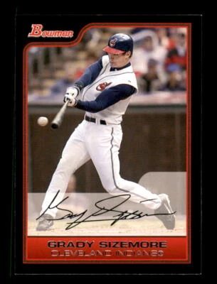 2006 Baseball Bowman Grady Sizemore Cleveland Indians #52 - Image 1 of 2