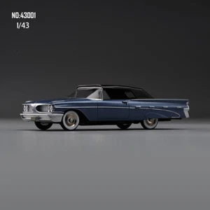 1/43 GFCC Alu Fahrzeug für 1959 Pontiac Bonneville Cabrio blau #43001 - Bild 1 von 7