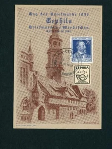 Ocupación aliada sello especial Celle 1947 en tarjeta especial - Imagen 1 de 1