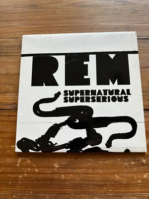 R E M " Supernatural Superserious / Airliner "  45 vinyl original sleeve new - Image 1 of 2