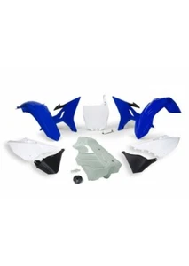 Kit de plásticos restyle Yamaha YZ250 2002-21 Rtech Racetech azul/blanco 75-K800 W tanque - Imagen 1 de 2
