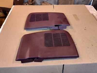 Par de cubiertas de altavoz trasero granate Chevy Caprice Impala SS 1994-1996 Foto 1 de 4