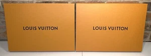 2 x Authentic Louis Vuitton Mag Style Empty Boxes 16”x11.5”x2.25” w/Tissue Paper - Bild 1 von 4