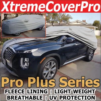 BREATHABLE CAR COVER W/Fleece Dark Gray- FOR 2018 2017 2016 2015 HYUNDAI TUCSON - Image 1 of 4