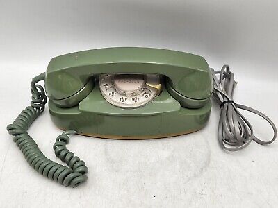 Vintage 1973 Western Electric Bell System Princess Rotary Avocado Desk Phone • 69.99€