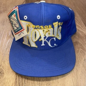 Gorra de los Reales de Kansas City The Game 1993 de colección Deadstock nueva con etiquetas equipada 6 7/8 - Imagen 1 de 15