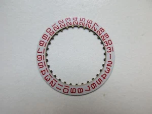 AS A. Schild 11½"' cal. 1709 red DATE disk pos. at 3 Swiss watch movement part - Picture 1 of 3