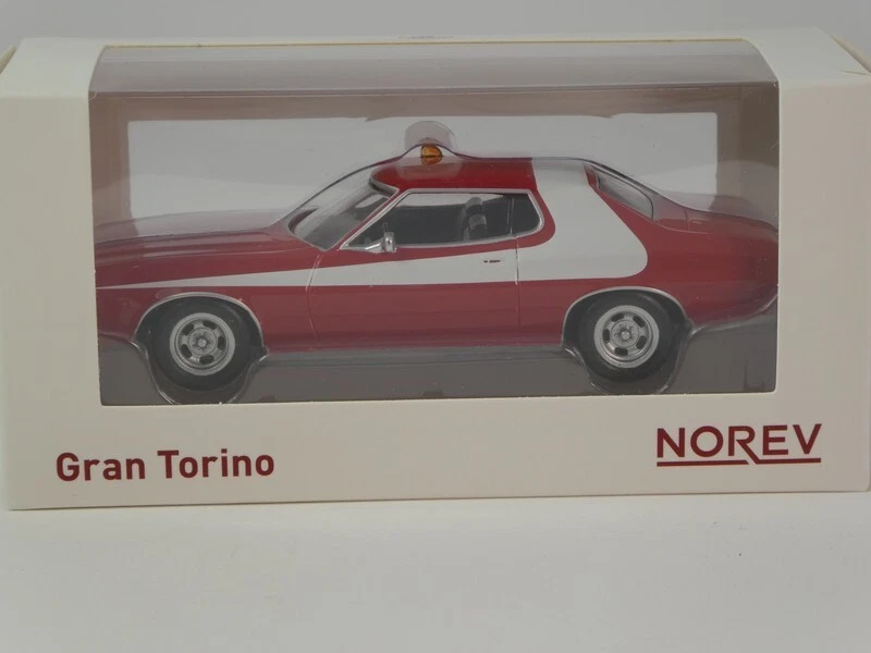 Ford USA Gran Torino Coupé Red White Rosso Bianco 1976 Norev 1 43 Nuovo 1/43