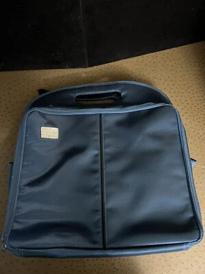 Bolso de Mano Estilo Recortado Álbum de Recortes Arte Artesanía Almacenamiento Organizador Estuche de Transporte Bolsa Azul Foto 1 de 3