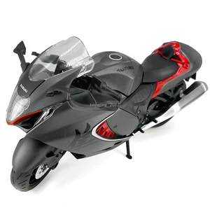 1:9 2023 Suzuki Hayabusa Motorcycle Model Diecast Toy Vehicle Motorcycle Toys - Picture 1 of 17