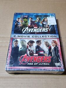 Marvels Avengers: 2-Movie Collection (DVD, 2016) Avengers And Age Of Ultron New