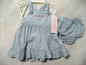 Infant Girls CHAPS Sundress - Size 3 mo. - New with Tag - Picture 1 of 1