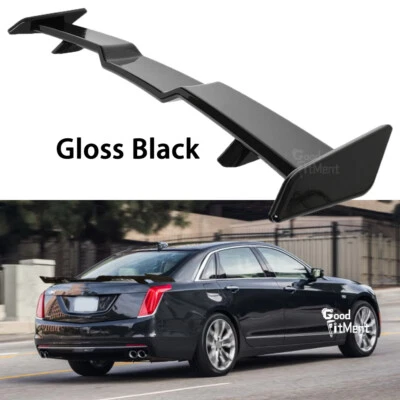 For Cadillac CT6 2016-2020 TRD Style Rear Trunk Spoiler Wing Lip Glossy Black US - Imagem 1 de 4