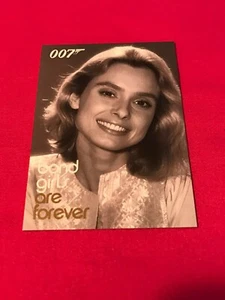 James Bond Girls are Forever Insert #BG15 Maryam D'Abo The Living Daylights card - Picture 1 of 2