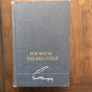 c1950 Antique Ernest Hemingway Novel "For Whom the Bell Tolls" - Picture 1 of 7