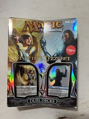 Magic the Gathering Elspeth vs Tezzeret Duel Decks Sealed English MTG - Image 1 of 2