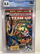Super Villain Team Up #2 cgc 8.0 (Marvel, 1975)Dr Doom Sub-Mariner