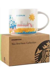 Starbucks City Mug Cup Coffee You Are Here Series TURKEY BODRUM 14oz - Picture 1 of 1