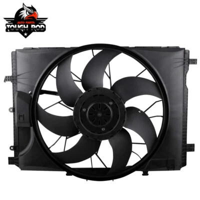 For Mercedes-Benz E350 C300 C350 GLK350 SLK350 2045000293 Radiator Cooling Fan - Image 1 of 4