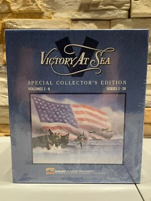 VICTORY AT SEA VOLUME 1 TO 6 SPECIAL COLLECTOR'S EDITION NEW & SEALED VHS - Image 1 of 4