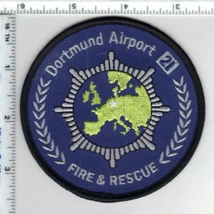 Dortmund Airport Fire & Rescue (Germany) Shoulder Patch from the 1980's - Picture 1 of 1