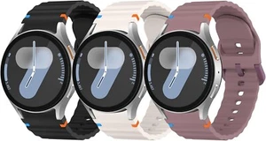 3Pack Sport Bands For Samsung Galaxy Watch 7 FE 6 5 4 6 Classic/ 4 Classic/5 Pro - Picture 1 of 7