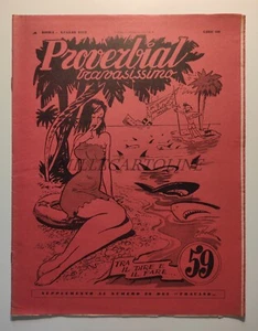 PROVERBIAL TRAVASISSIMO N°59 Supplemento Travaso Luglio 1952 - Picture 1 of 4