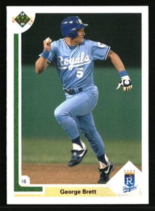 George Brett 1991 Upper Deck #525  Baseball Card