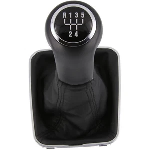 Pomo de cambio + bolsa de cambio con marco adecuado para Opel Zafira B 2005-2014 | 5 velocidades - Imagen 1 de 8