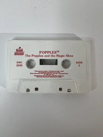 1986 Poppies: The Poppies And The Magic Shoe Kid Stuff Cassette Tape Cover