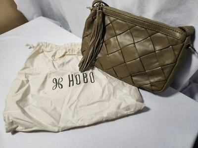Bolso de Mano HOBO Kole Verde Musgo Vintage Borla Oculta 100% Cuero Nuevo con Etiquetas Foto 1 de 4