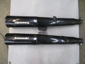 1983-84 KAWASAKI GPZ750 GPZ 750 ZX750 ZX MUFFLERS EXHAUST PIPES NICE UNITRAK - Bild 1 von 15