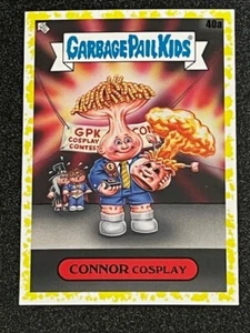 2024 GARBAGE PAIL KIDS CONNOR COSPLAY YELLOW #49a - GPK - Picture 1 of 2