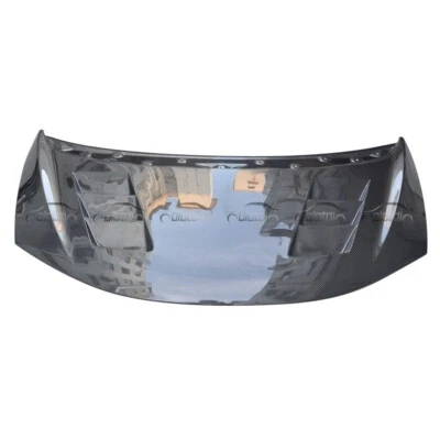 Cubierta del capó delantero de fibra de carbono estilo HC para Honda Fit Jazz Gk5 2014-2019 Foto 1 de 4