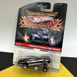 Hot Wheels Drag Strip Demons '71 Mustang F/C Plueger & Gyger Mustang #3/25 2009 - Picture 1 of 9