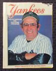 1984 NY YANKEES Scorebook & Souvenir Program vs Red Sox G/VG 3.0 Yogi Berra 