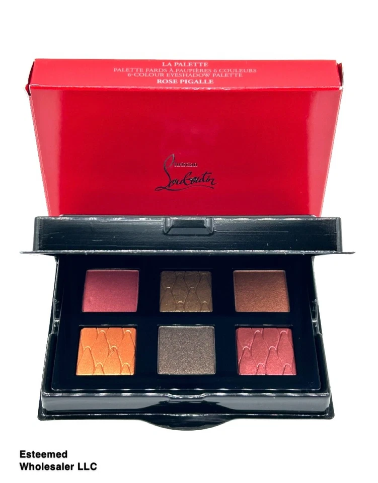 CHRISTIAN LOUBOUTIN La Palette 6-Colour Eyeshadow Palette Rose Pigalle - Image 1 of 1