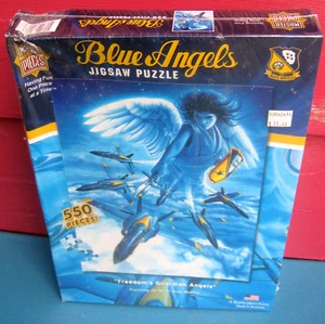 Factory Sealed Master Pieces 'Blue Angles' Puzzle - Picture 1 of 7