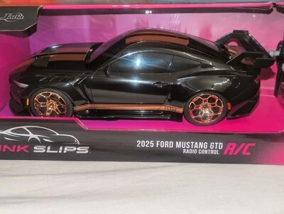 NEW! HTF Jada Pink Slips 2025 Ford Mustang GTD Radio Control (RC) Car - Image 1 of 4
