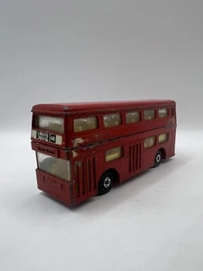 matchbox London Red double decker bus Lesney Production 1972 Restoration Project - Picture 1 of 7