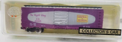 Model Power 3703 Central of Georgia The Right Way Box Car Rd# CG 46005 N Scale - Image 1 of 4
