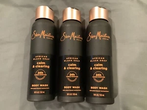 3 Shea Moisture African Black Soap Calm & Clearing Body Wash 18 fl. Oz. - Bild 1 von 1