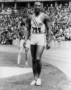 1936 Berlin Olympics JESSE OWENS Glossy 8x10 Photo USA Print Poster Gold Medal - Picture 1 of 1