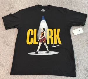 Men's NIKE WNBA Black Caitlin Clark "So Win" T-Shirt New With Tags Size XL - Picture 1 of 8