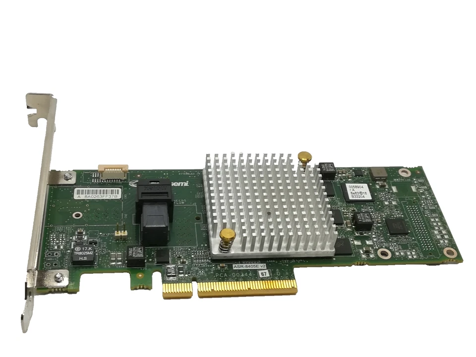 MICROSEMI ASR-8405E PCI-E SAS CONROLLER KARTE #GK12786 - Bild 1 von 1