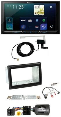 Pioneer 2DIN DAB USB Lenkrad Bluetooth Autoradio für Renault Megane II 2005-2008 - Bild 1 von 4