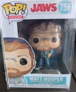 Funko Pop! Jaws: Matt Hooper Figura Bobble Head (756) - Foto 1 di 5