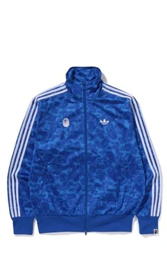 BAPE x adidas Firebird Track Top Size XXL Blue JN7118 Sold Out Online, BNWT - Image 1 of 4